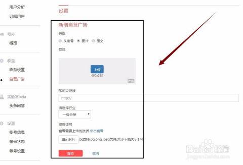 头条怎么设置添加广告,轻松添加广告，提升收益